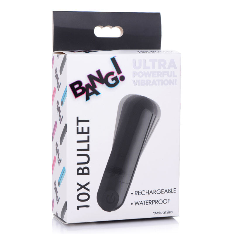 Bang! 10X Vibrating Metallic Bullet - Club X